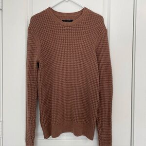 All Saints Brown Knit Sweater Size X-Small